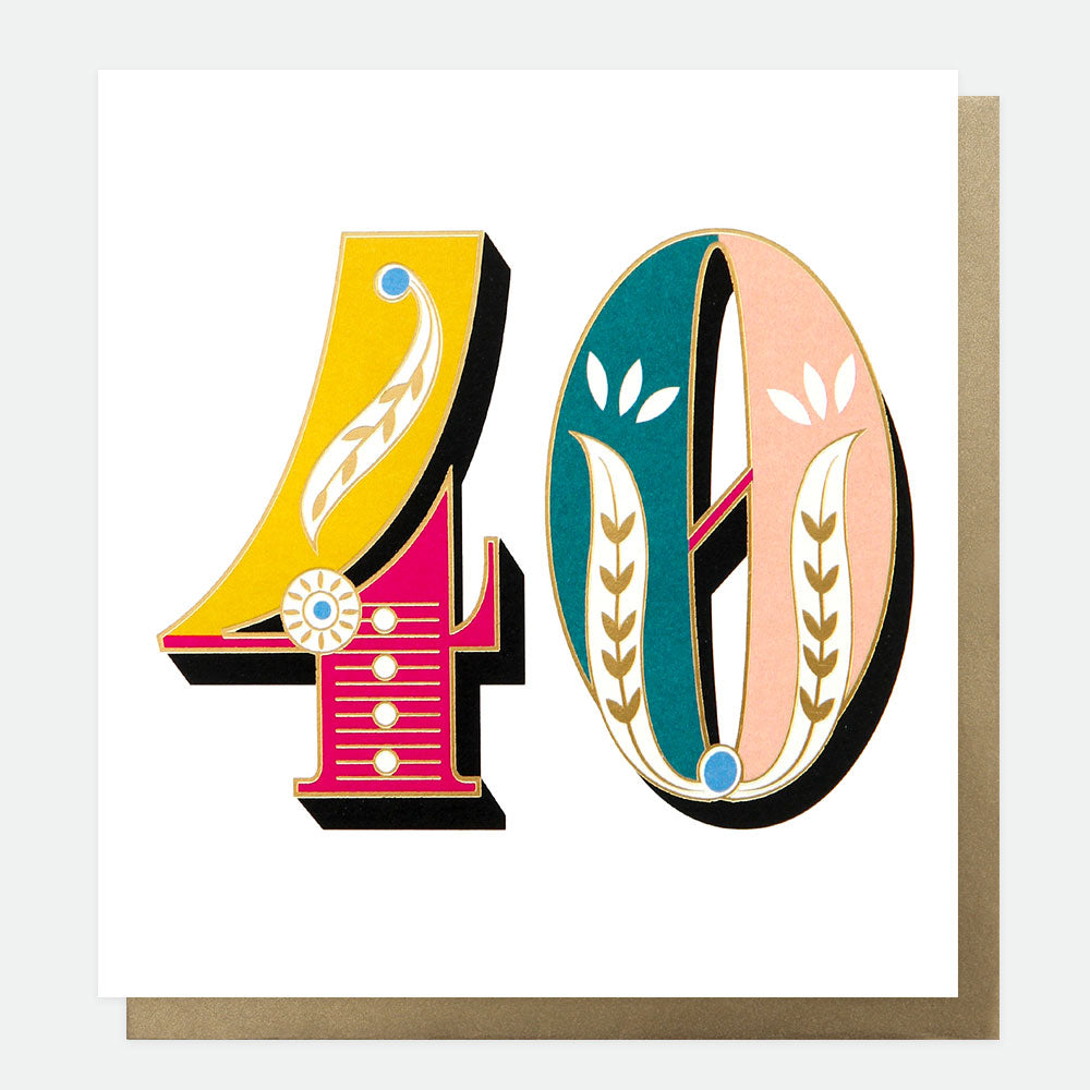 40 Carnival Birthday Card