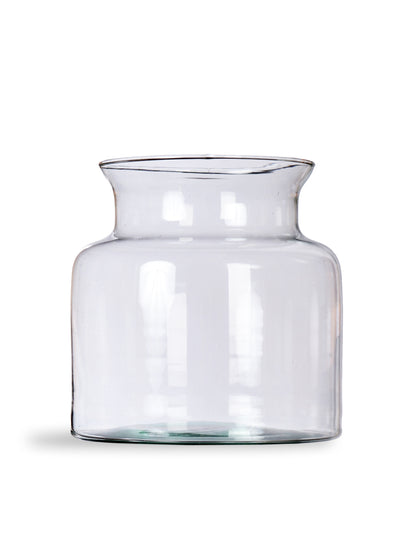 Broadwell Vase, Medium - Recycled Glass