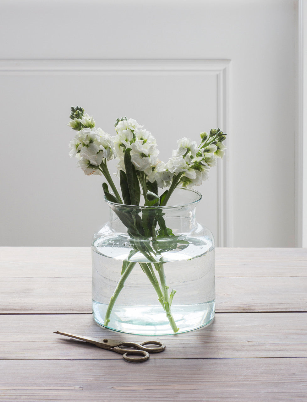 Broadwell Vase, Small - Recycled Glass