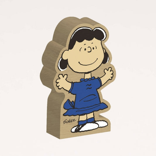 Lucy Van Pelt Wood Block