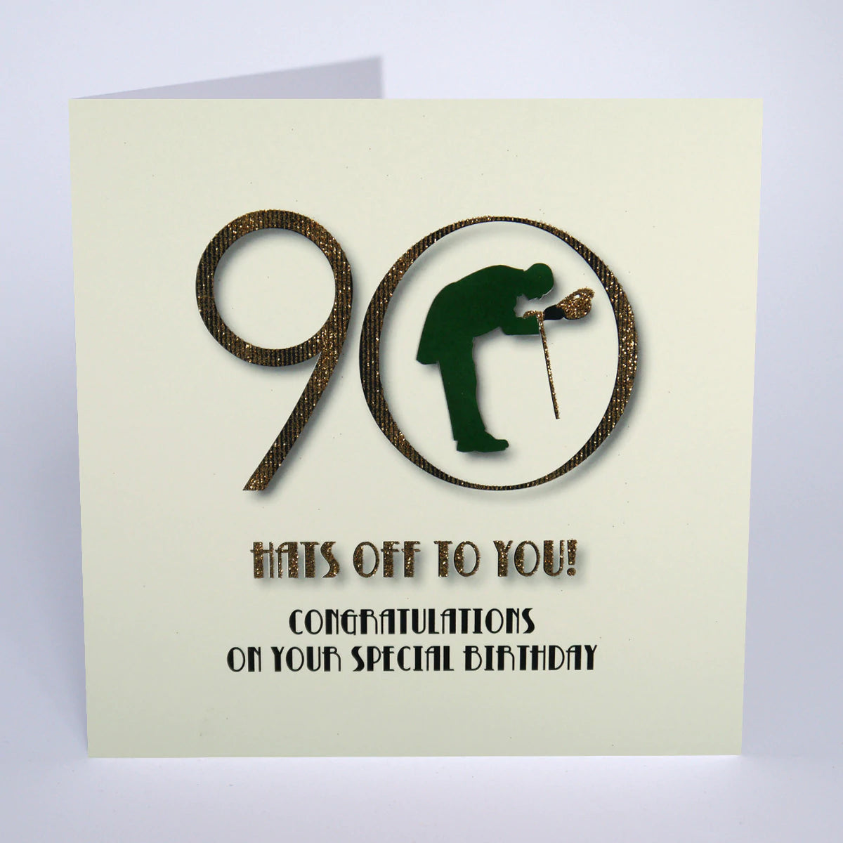 90 Hats off to you - Large Card