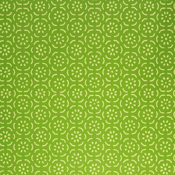 Cambridge Imprint Wrap - Pear Halves Grass Green