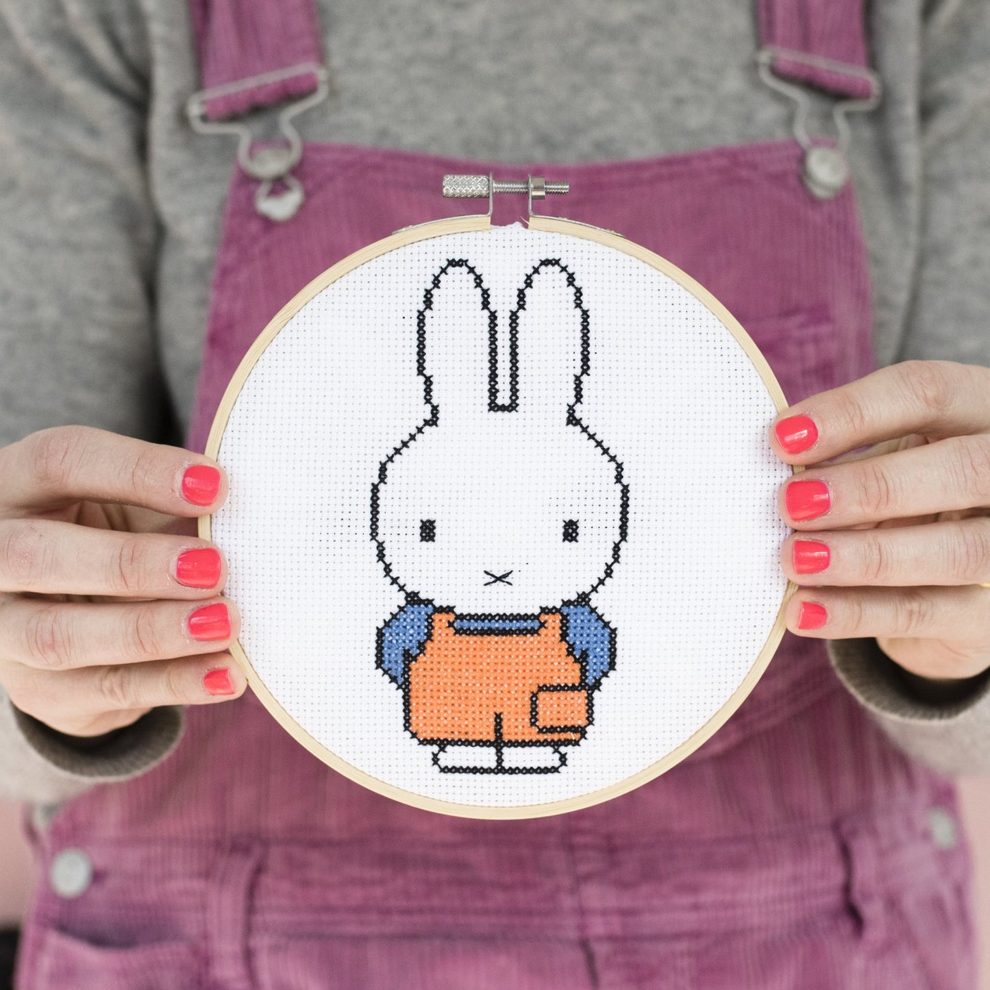 Miffy Medium Hoop Embroidery Kit