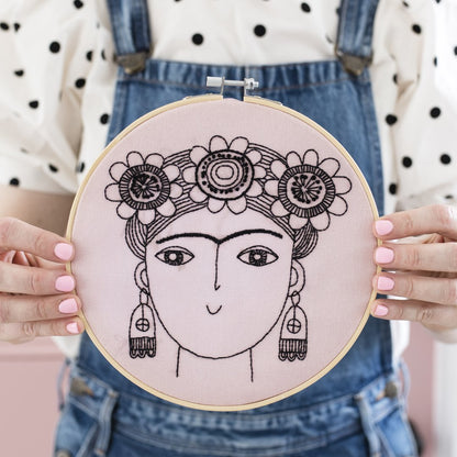 Frida Kahlo Embroidery Kit