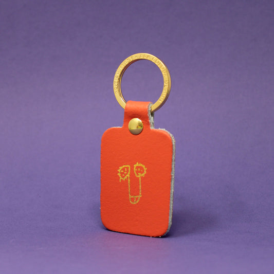 Willy Key Fob Coral