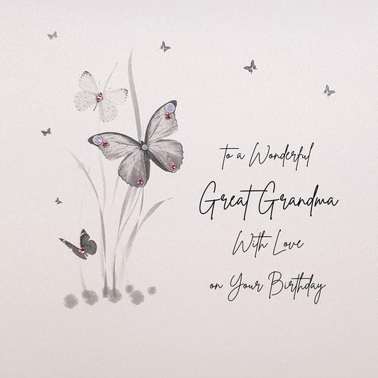 Wonderful Great Grandma Birthday Card