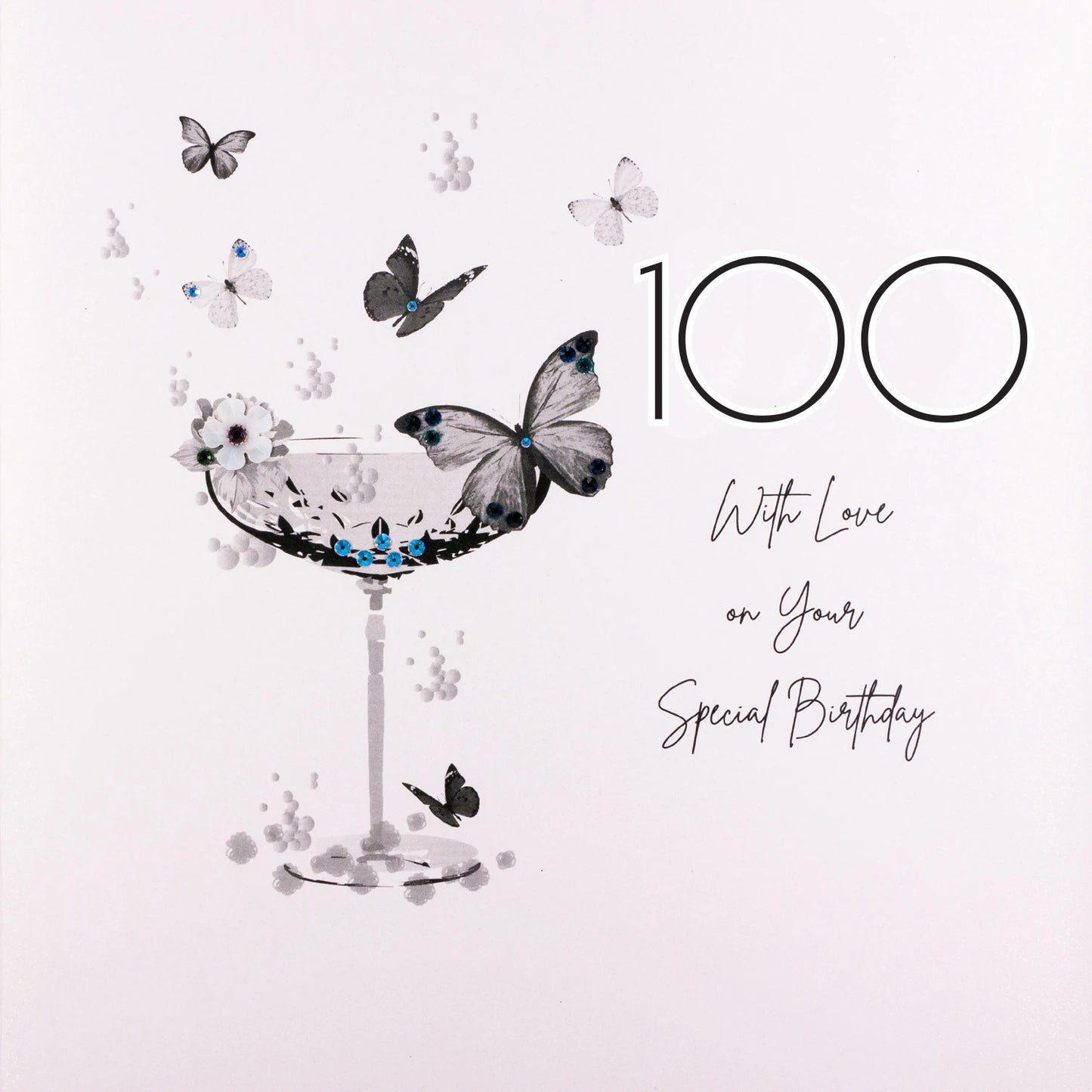 100 With love on your special birthday - Large Card
