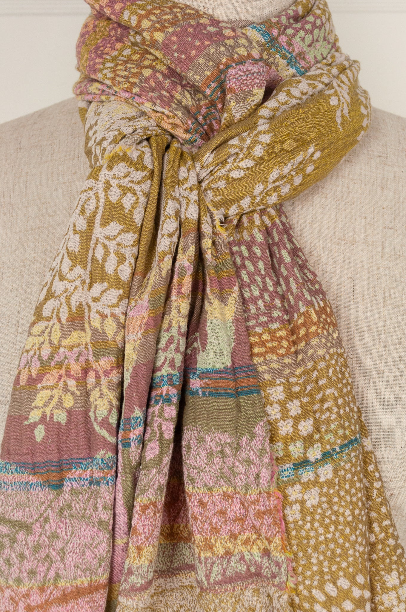 French Jacquard Scarf  - Flavie Pollens