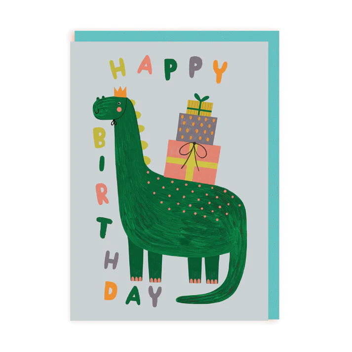 Cute Dinosaur Birthday Card