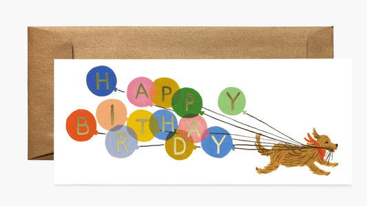 Balloon Birthday Card