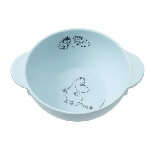 Bowl With Handles-Moomin-Blue
