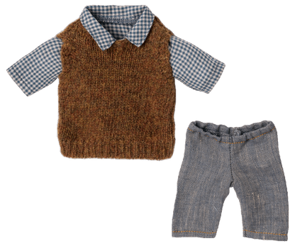 Shirt, slip over and pants for Teddy Dad