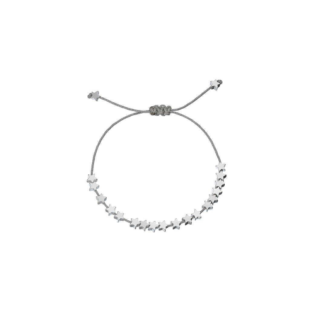 Stars so Bright Friendship Bracelet - Silver Plated