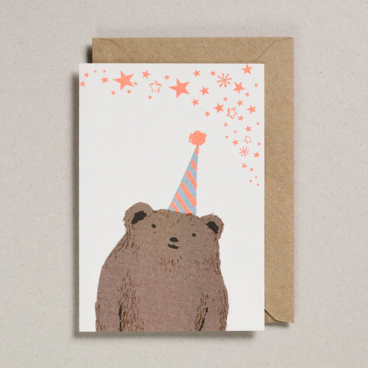 Confetti Pets Cards - Happy Birthday Bear