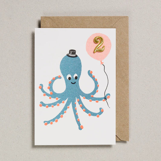 Confetti Pets Cards - Octopus Age 2