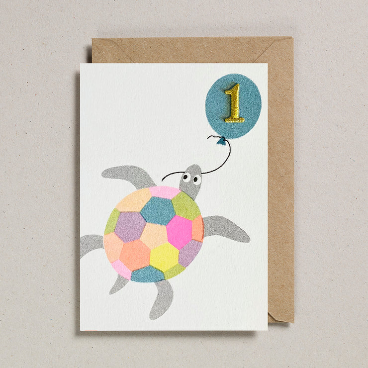 Confetti Pets Cards - Turtle Age 1