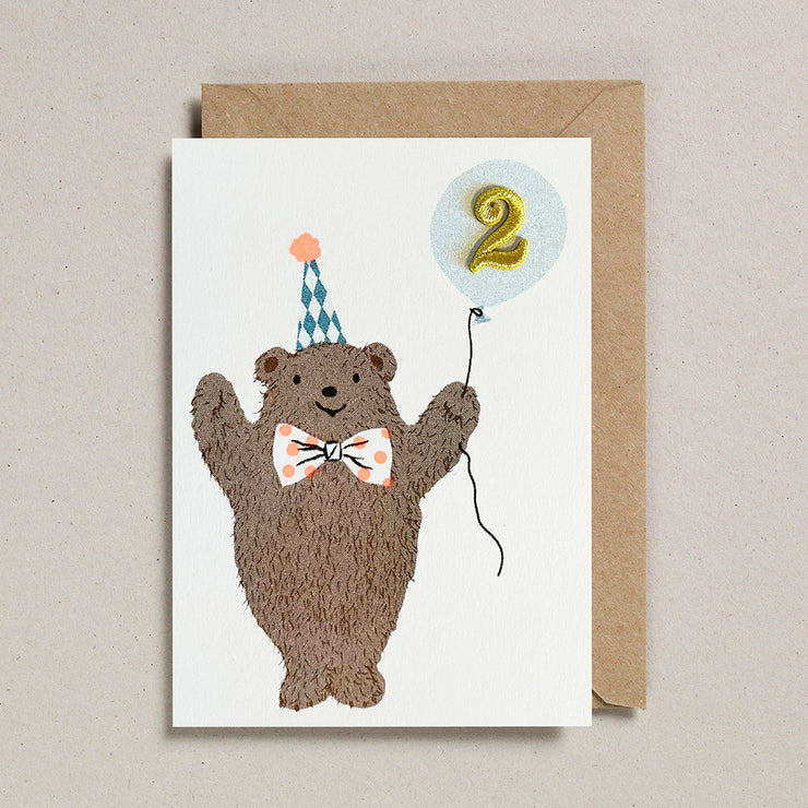 Confetti Pets Cards - Bear Age 2