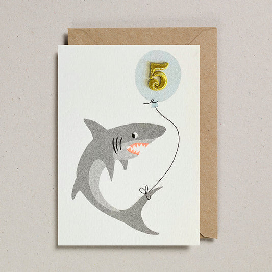 Confetti Pets Cards - Shark Age 5