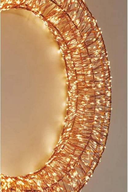 Galaxy Wreath 40cm (Copper) - Mains Powered - 960 LEDs