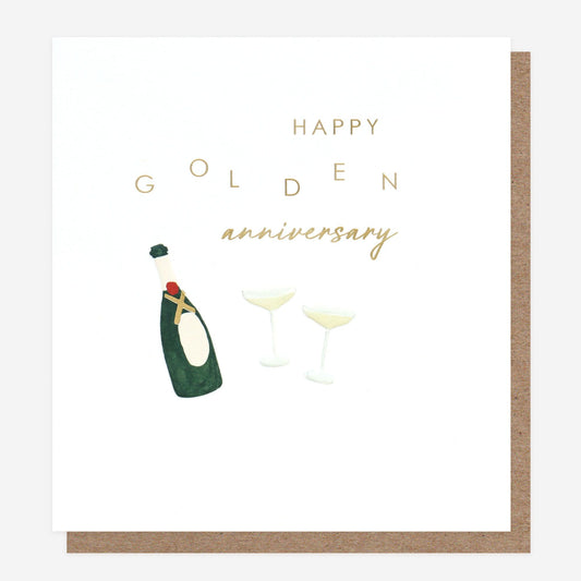 Happy Golden Anniversary - Card