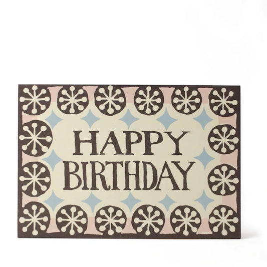 Happy Birthday Coffee Pink and Sky Blue
