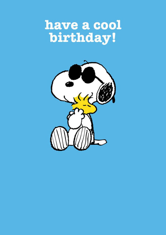 Snoopy Cool Birthday