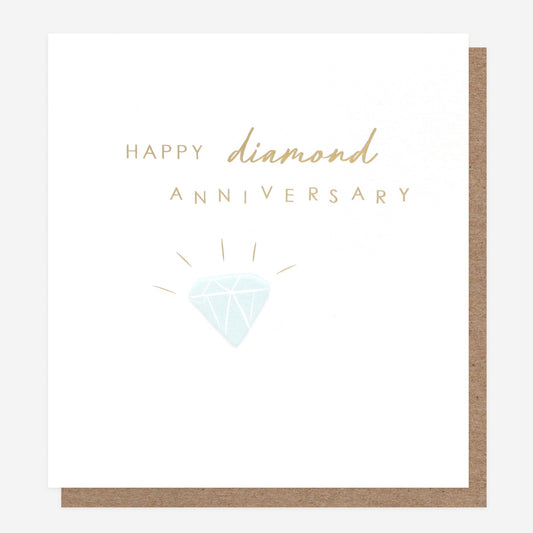 Happy Diamond Anniversary - Card