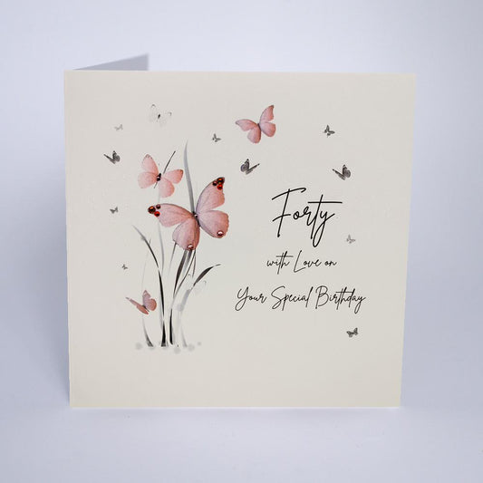 40 Special Birthday Card