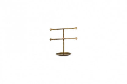 Liman Jewellery Stand - Antique Brass - Small