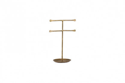 Liman Jewellery Stand - Antique Brass - Large