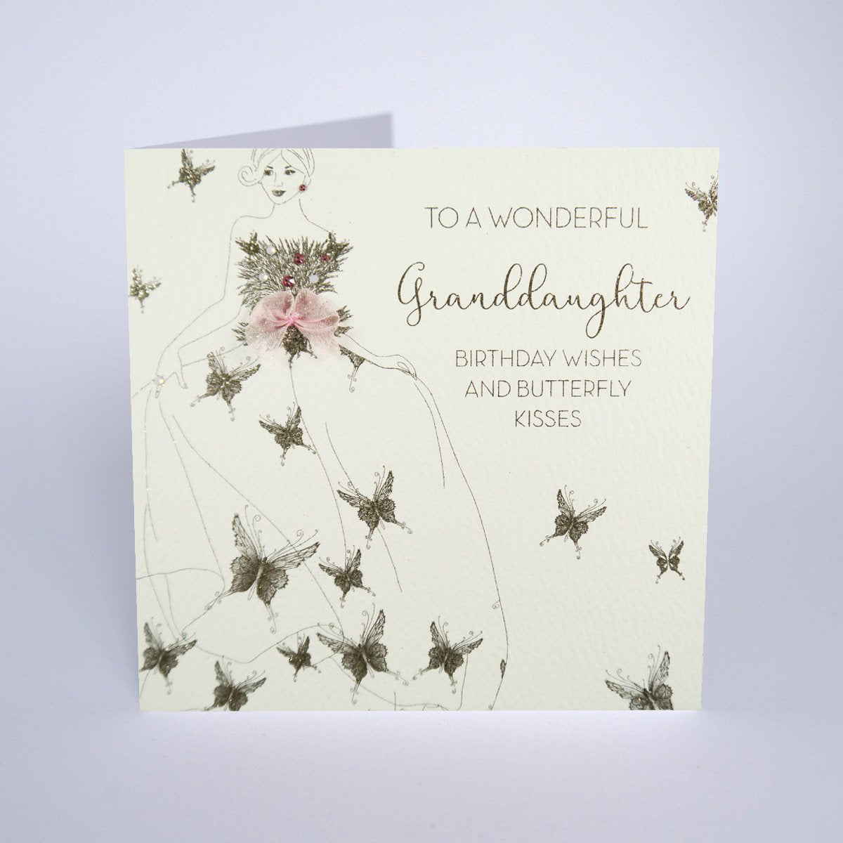 To a Wonderful Granddaughter Birthday Card