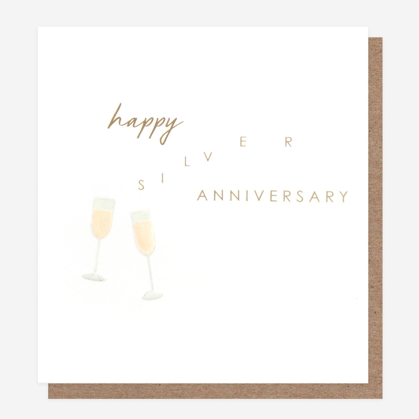 Happy Silver Anniversary - Card