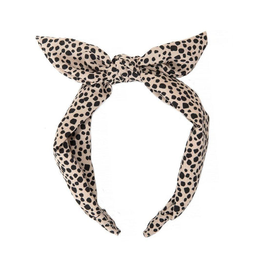Leopard Love Tie Headband