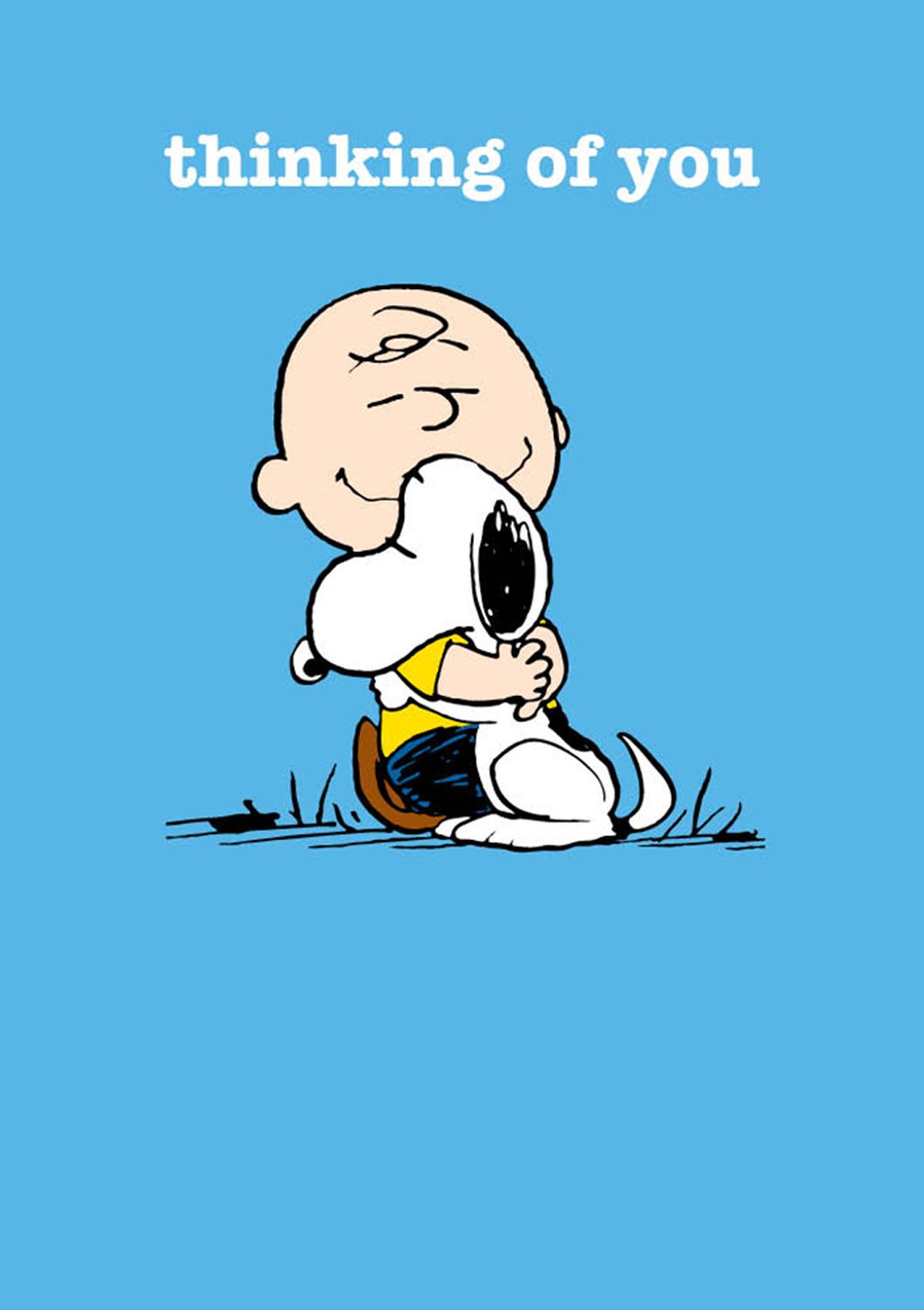 Snoopy thinking of you