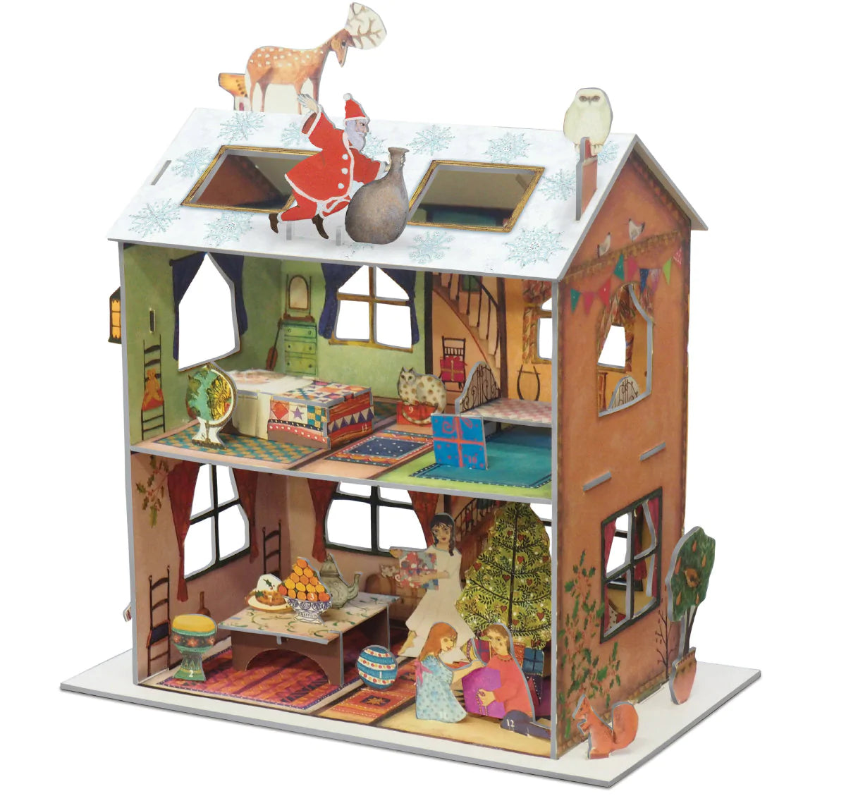The Night Before Christmas Pop and Slot 3D Advent Calendar