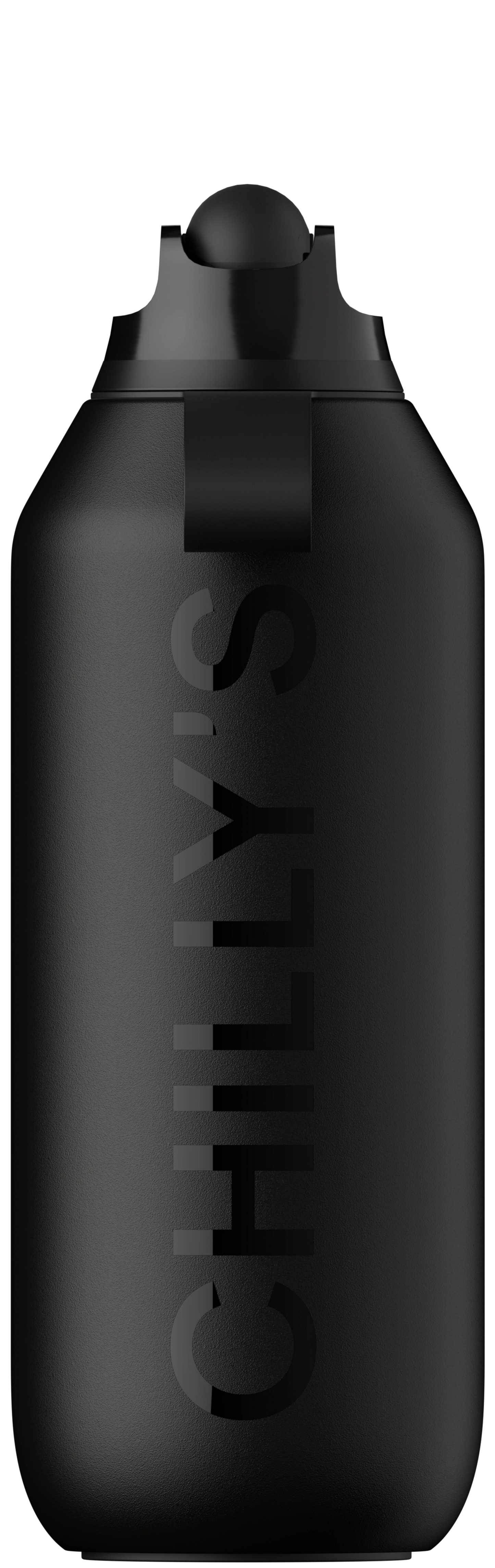 Series 2 Chilly's Flip Bottle - Abyss Black 500 ml