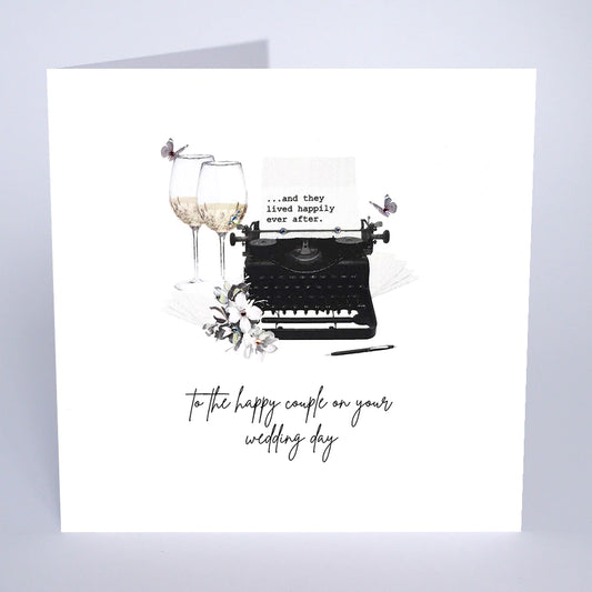 Wedding Card - To the Happy Couple