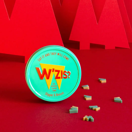 W'ZIS Dog Treats - Slipper & Biscuit  (1 Tin plus 2 refills)