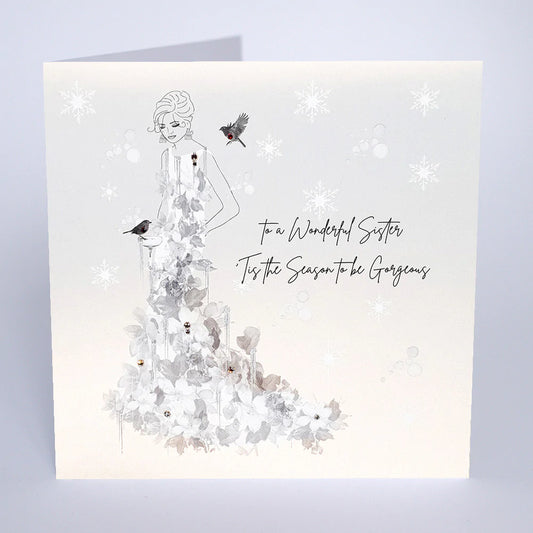 Wonderful Sister - Christmas Card