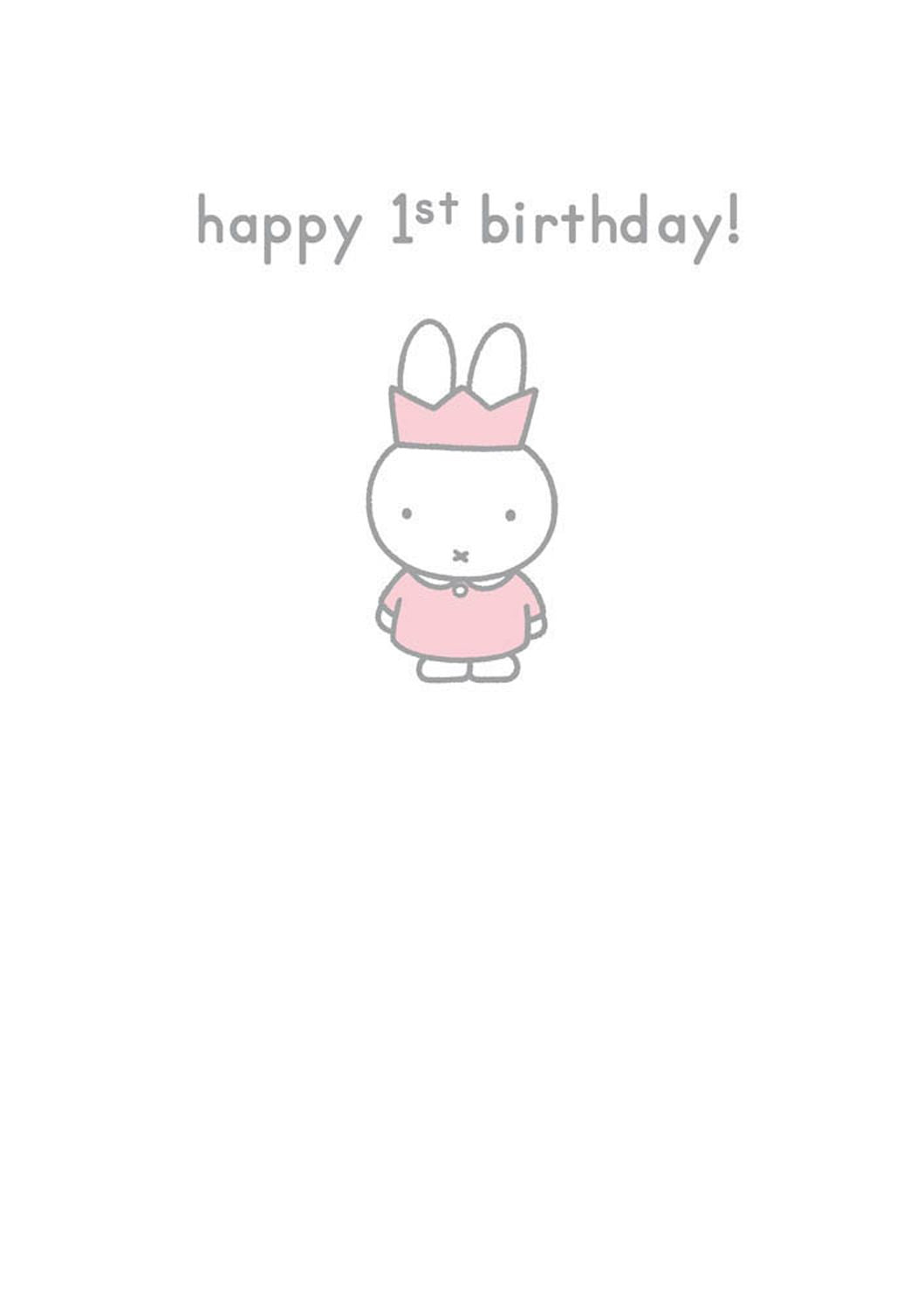 1 - Miffy 1st Birthday Girl
