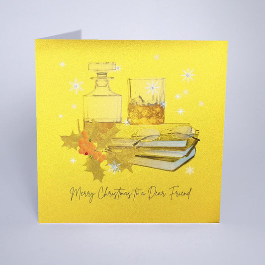 To A Dear Friend Christmas Card