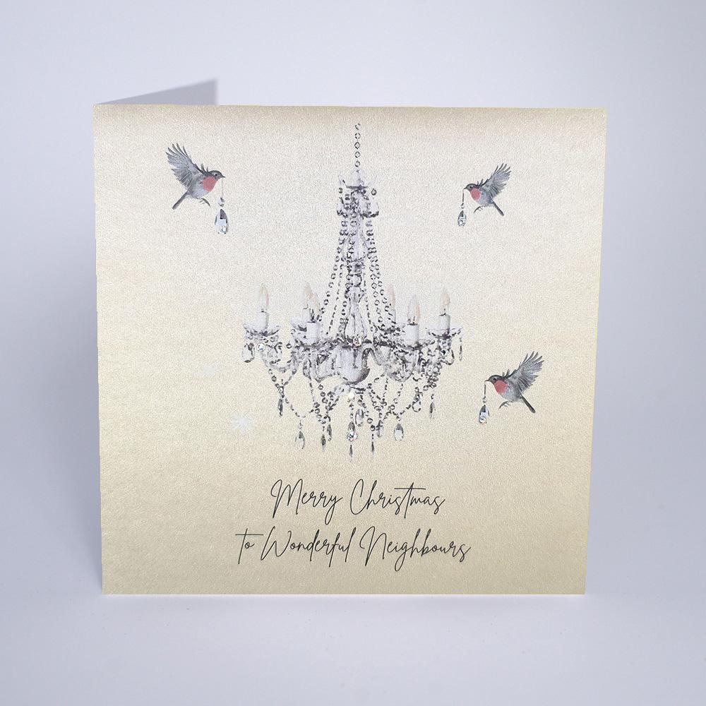 To Wonderful Neighbours Christmas Card