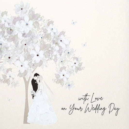 With Love on Your Wedding Day - Large Card