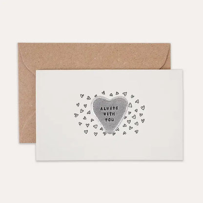 'Always With You' Pocket Heart Token