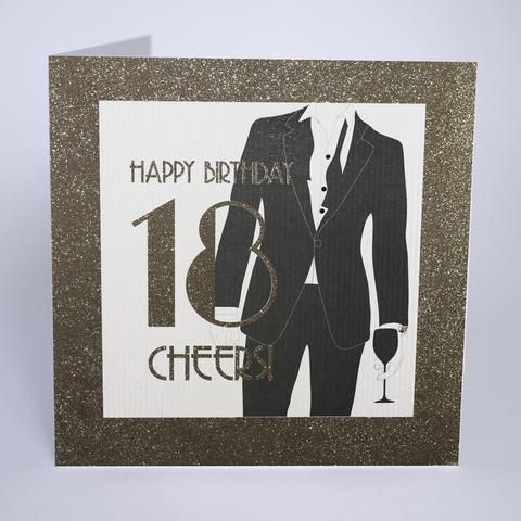 18 Cheers - Large Card