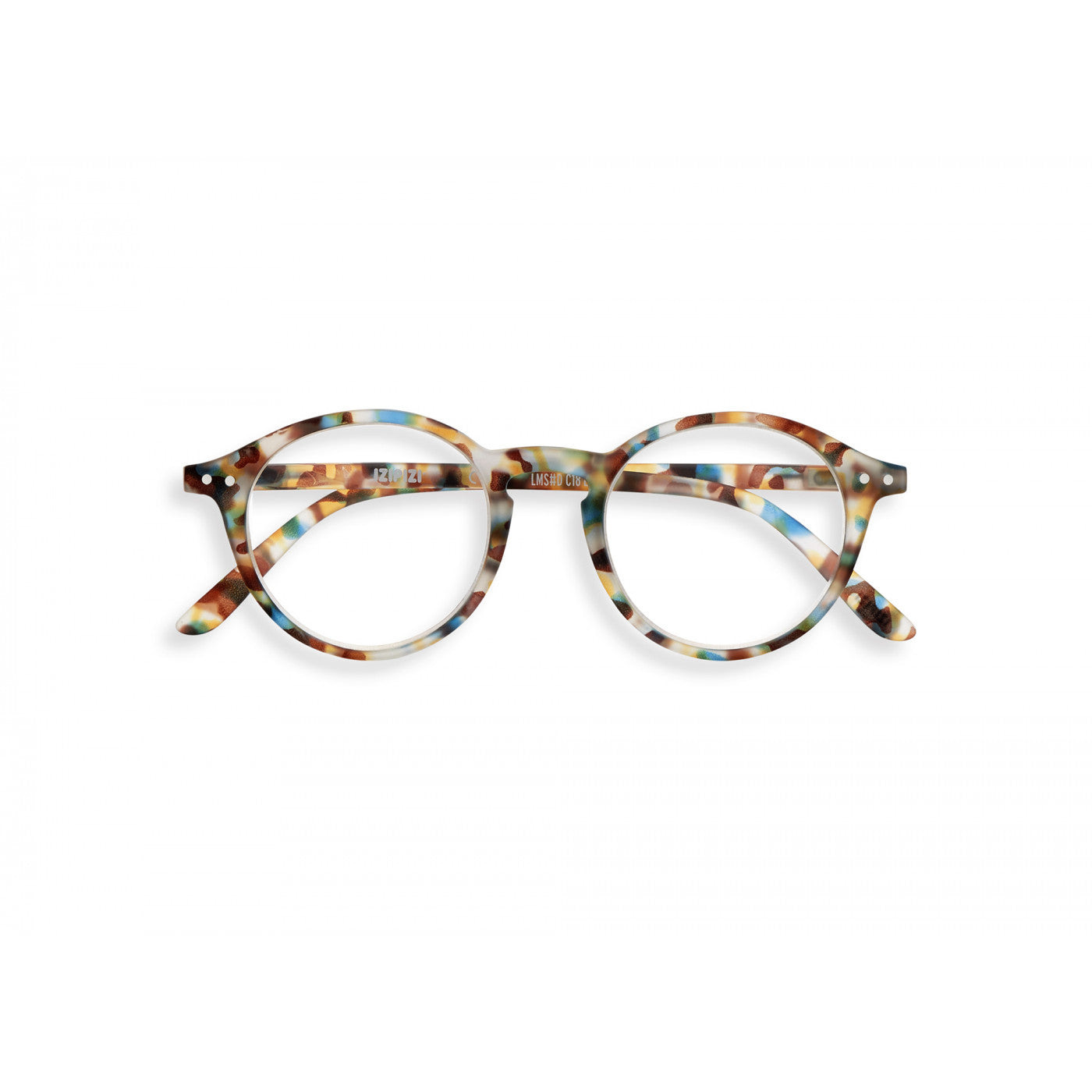 Unisex Reading Glasses - Style D - Blue Tortoise +1.5