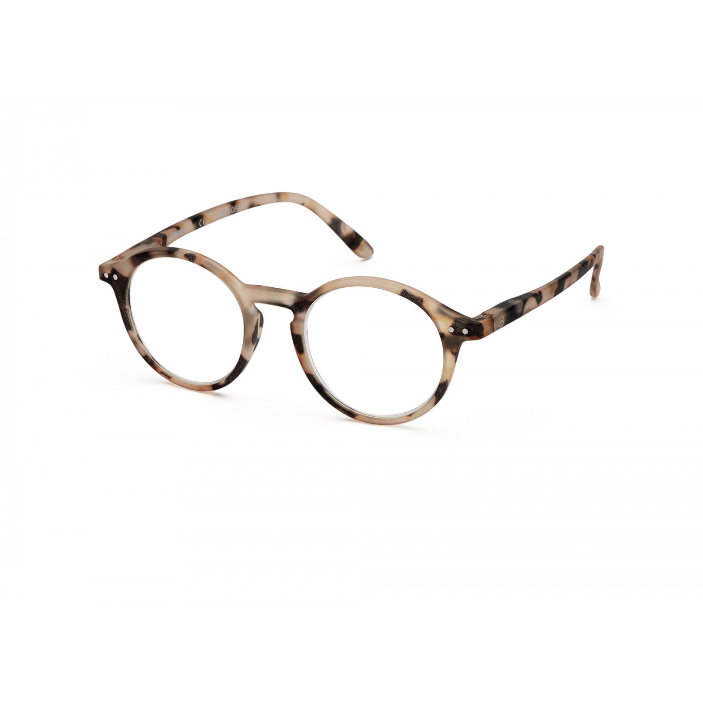 Unisex Reading Glasses - Style D - Light Tortoise +2