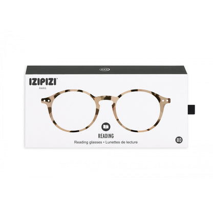 Unisex Reading Glasses - Style D - Light Tortoise 1.5