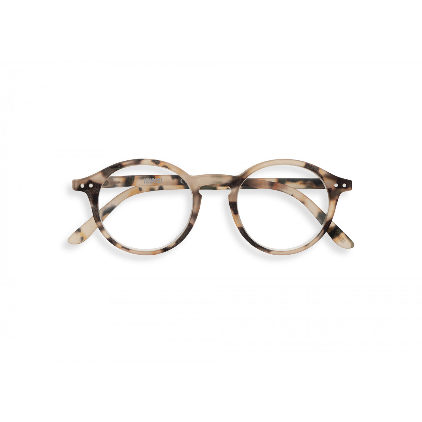 Unisex Reading Glasses - Style D - Light Tortoise +2.5