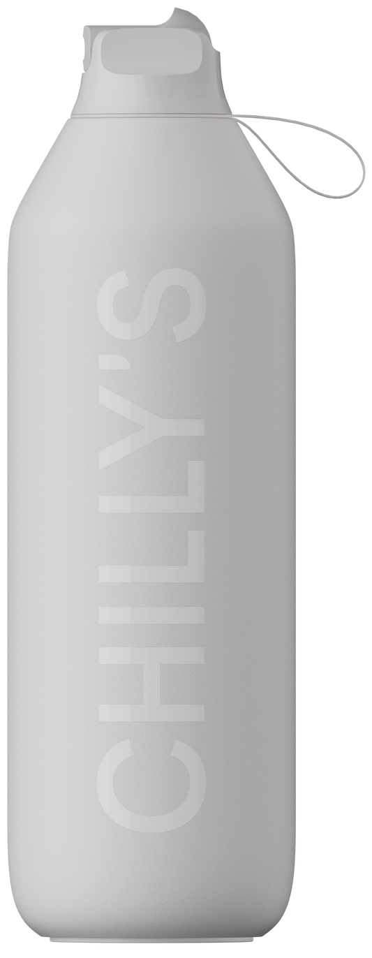 Series 2 Chilly's Flip Bottle - Granite Grey 1000 ml